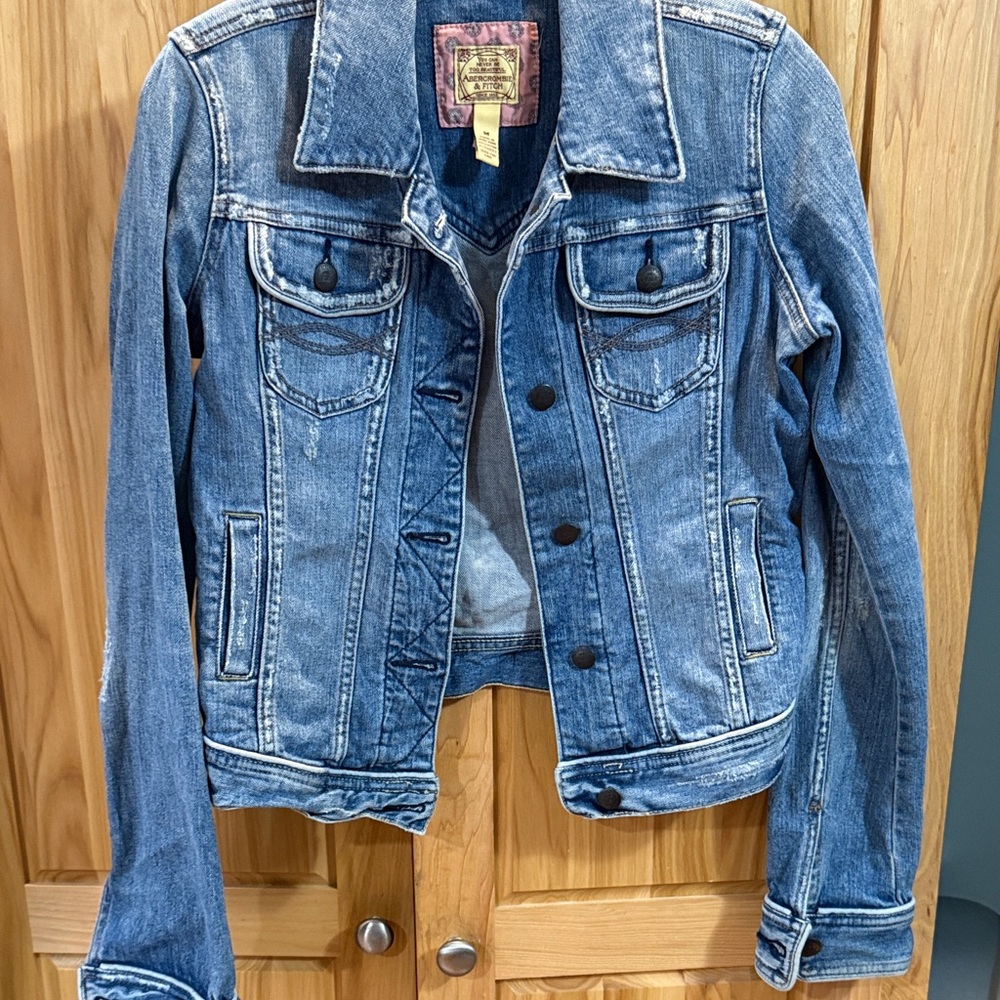 Abercrombie & Fitch Classic Blue Jean Jacket
